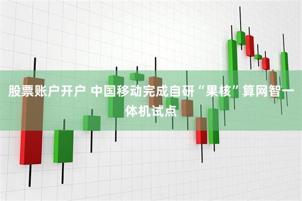股票账户开户 中国移动完成自研“果核”算网智一体机试点